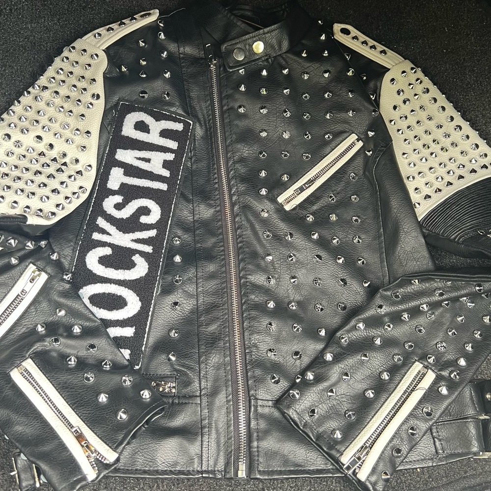 Azalea Wang leather jacket